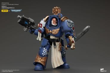 Warhammer 40k Actionfigur 1/18 Ultramarines Captain In Terminator Armour 14 cm