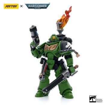 Warhammer 40k Actionfigur 1/18 Salamanders Intercessors Sergeant Tsek'gan 12 cm