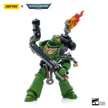 Warhammer 40k Actionfigur 1/18 Salamanders Intercessors Sergeant Tsek'gan 12 cm