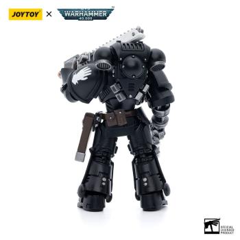 Warhammer 40k Actionfigur 1/18 Iron Hands Assault Intercessors Sergeant Kalock 12 cm