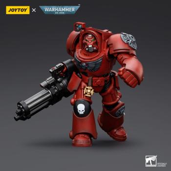 Warhammer 40,000 Actionfigur 1/18 Blood Angels Terminator Squad Terminator with Assault Cannon 14 cm