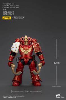 Warhammer The Horus Heresy Actionfigur 1/18 Thousand Sons Khenetai Occult Cabal Khenetai Blademaster 12 cm