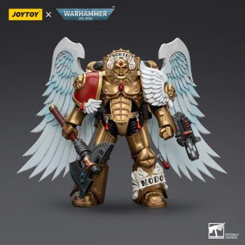 Warhammer 40,000 Actionfigur 1/18 Blood Angels Sanguinary Guard with Encarmine Axe and Inferno Pistol 12 cm