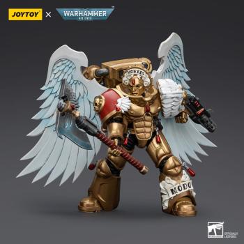 Warhammer 40,000 Actionfigur 1/18 Blood Angels Sanguinary Guard with Encarmine Axe and Inferno Pistol 12 cm