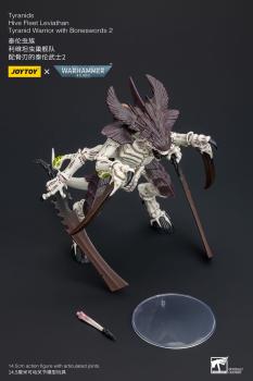Warhammer 40k Actionfigur 1/18 Tyranids Hive Fleet Leviathan Tyranid Warrior with Boneswords 2 15 cm