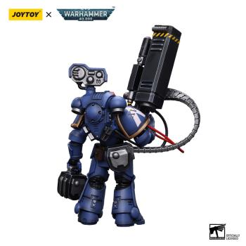 Warhammer 40k Actionfigur 1/18 Ultramarines Desolation Sergeant with Vengor Launcher 12 cm