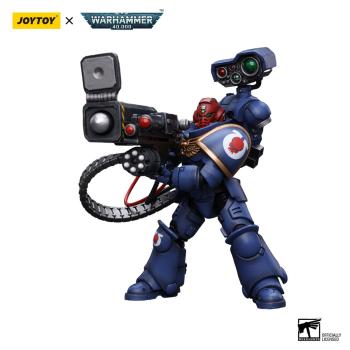 Warhammer 40k Actionfigur 1/18 Ultramarines Desolation Sergeant with Vengor Launcher 12 cm