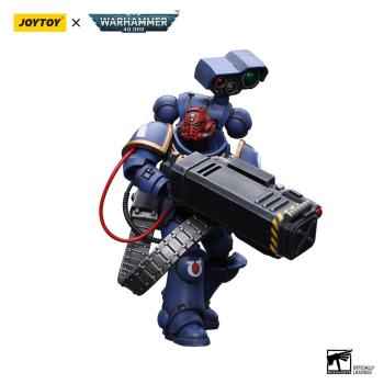 Warhammer 40k Actionfigur 1/18 Ultramarines Desolation Sergeant with Vengor Launcher 12 cm