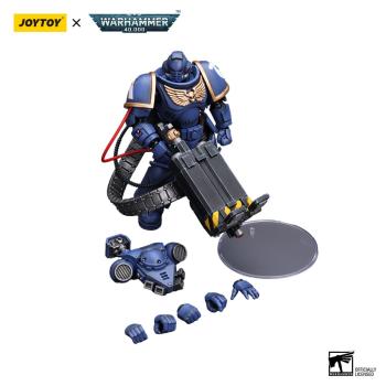 Warhammer 40k Actionfigur 1/18 Ultramarines Desolation Marine with Castellan Launcher (Superkrak) 12 cm