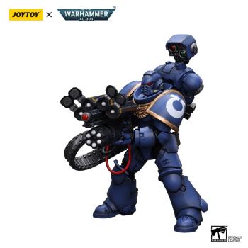 Warhammer 40k Actionfigur 1/18 Ultramarines Desolation Marine with Castellan Launcher (Superfrag) 12 cm