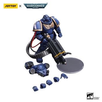 Warhammer 40k Actionfigur 1/18 Ultramarines Desolation Marine with Castellan Launcher (Superfrag) 12 cm