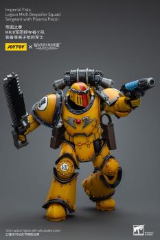 Warhammer The Horus Heresy Actionfigur 1/18 Imperial Fists Legion MkIII Despoiler Squad Sergeant with Plasma Pistol 12 cm