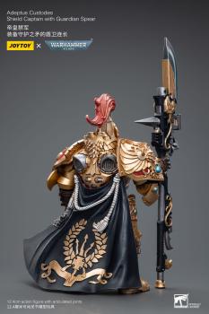 Warhammer 40k Actionfigur 1/18 Adeptus Custodes Shield Captain with Guardian Spear 12 cm