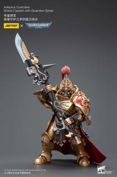 Warhammer 40k Actionfigur 1/18 Adeptus Custodes Shield Captain with Guardian Spear 12 cm