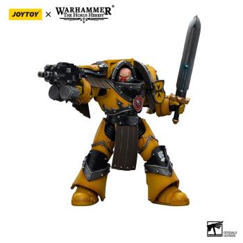 Warhammer The Horus Heresy Actionfigur 1/18 Imperial Fists Legion Cataphractii Terminator Squad Legion Cataphractii Sergeant with Power Sword 12 cm