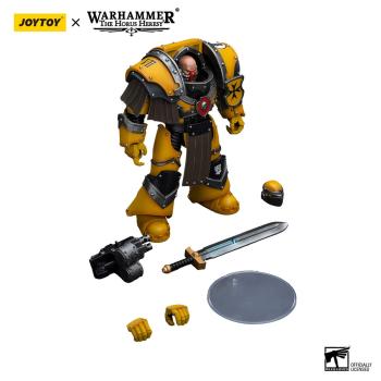 Warhammer The Horus Heresy Actionfigur 1/18 Imperial Fists Legion Cataphractii Terminator Squad Legion Cataphractii Sergeant with Power Sword 12 cm