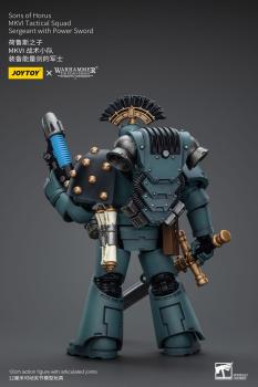 Warhammer The Horus Heresy Actionfigur 1/18 Sons of Horus MKVI Tactical Squad Sergeant with Power Sword 12 cm