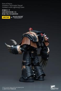 Warhammer The Horus Heresy Actionfigur 1/18 Sons of Horus Justaerin Terminator Squad Justaerin with Lightning Claws 12 cm