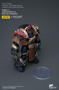 Warhammer The Horus Heresy Actionfigur 1/18 Sons of Horus Justaerin Terminator Squad Justaerin with Lightning Claws 12 cm