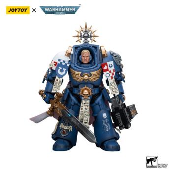 Warhammer 40k Actionfigur 1/18 Ultramarines Terminator Captain Severus Agemman 12 cm