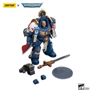Warhammer 40k Actionfigur 1/18 Ultramarines Terminator Captain Severus Agemman 12 cm