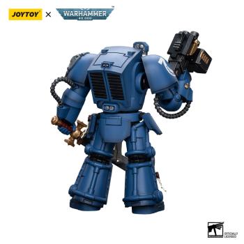 Warhammer 40k Actionfigur 1/18 Ultramarines Terminator Squad Sergeant with Power Sword and Teleport Homer 12 cm
