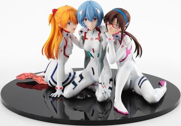 Evangelion: 3.0+1.0 Thrice Upon a Time PVC Statue 1/8 Asuka/Rei/Mari: Newtype Cover Ver.