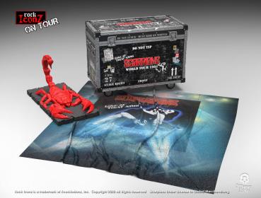 Scorpions Rock Ikonz On Tour World Tour 1984 Road Case Statue & Bühnenhintergrund Set