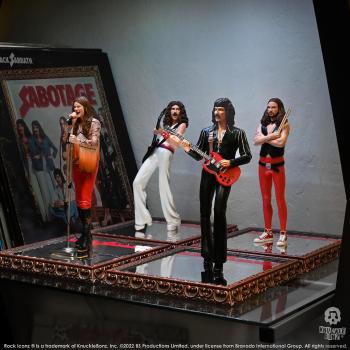 Black Sabbath Rock Iconz Statuen 4er-Pack Sabotage Era 23 cm