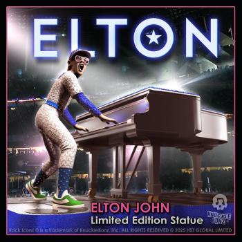 Elton John Rock Iconz Statue 19 cm