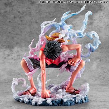 One Piece P.O.P PVC Statue Monkey D. Ruffy Gear 2 Limited Edition 19 cm