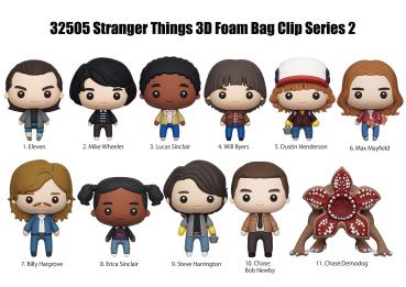 Stranger Things 3D PVC-Taschenanhänger Series 2 1 Stück