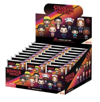 Stranger Things 3D PVC-Taschenanhänger Series 3 1 Stück
