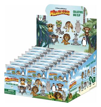 Madagascar 3D PVC-Taschenanhänger Serie 1 1 Stück