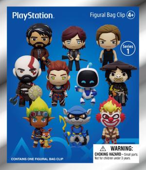 Playstation 3D PVC-Taschenanhänger Serie 1 - 1 Stück
