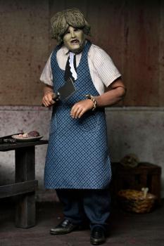 Texas Chainsaw Massacre Clothed Actionfigur Leatherface with Old Lady Mask 20 cm