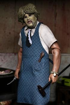 Texas Chainsaw Massacre Clothed Actionfigur Leatherface with Old Lady Mask 20 cm