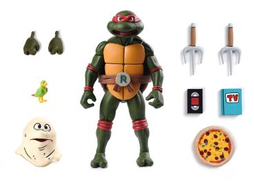 Teenage Mutant Ninja Turtles (Cartoon) Actionfigur Ultimate Raphael VHS 18 cm