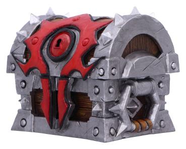 World of Warcraft Aufbewahrungsbox Treasure Chest Horde War 11 cm