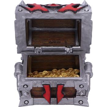 World of Warcraft Aufbewahrungsbox Treasure Chest Horde War 11 cm