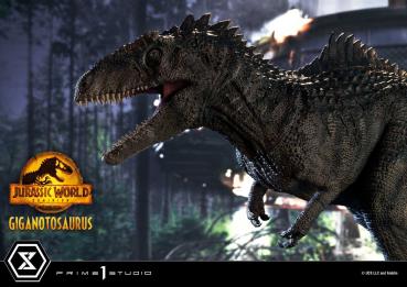Jurassic World: Ein neues Zeitalter Prime Collectibles Statue 1/38 Giganotosaurus Toy Version 22 cm