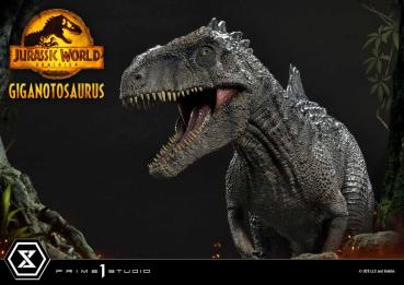 Jurassic World: Ein neues Zeitalter Prime Collectibles Statue 1/38 Giganotosaurus Toy Version 22 cm