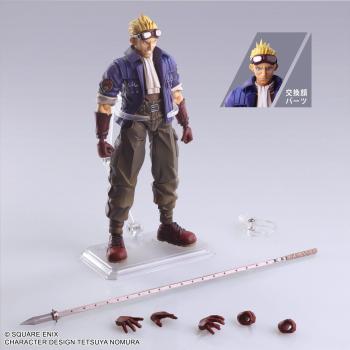 Final Fantasy VII Bring Arts Actionfigur Cid Highwind 15 cm
