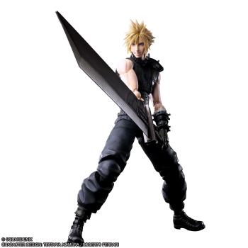 Final Fantasy VII Play Arts Kai Actionfigur Cloud Strife 27 cm