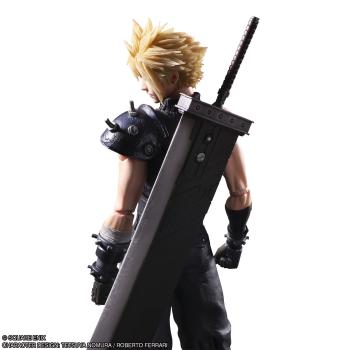 Final Fantasy VII Play Arts Kai Actionfigur Cloud Strife 27 cm