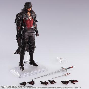 Final Fantasy XVI Bring Arts Actionfiguren Set Clive Rosfield & Torgal