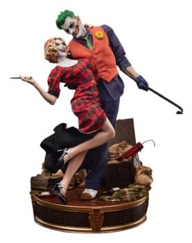 DC Comics Mythos Statue 1/5 The Joker and Harley Quinn: Lawless Love 41 cm