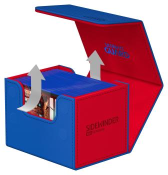 Ultimate Guard Sidewinder 100+ XenoSkin SYNERGY Blau/Rot