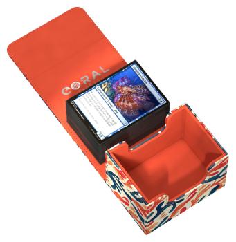 Ultimate Guard Sidewinder 100+ Xenoskin 2025 Exclusive "Coral Places" - Mellow Sea