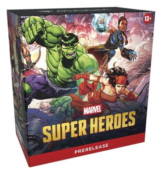 Magic the Gathering Marvel Super Heroes Prerelease Pack  deutsch
